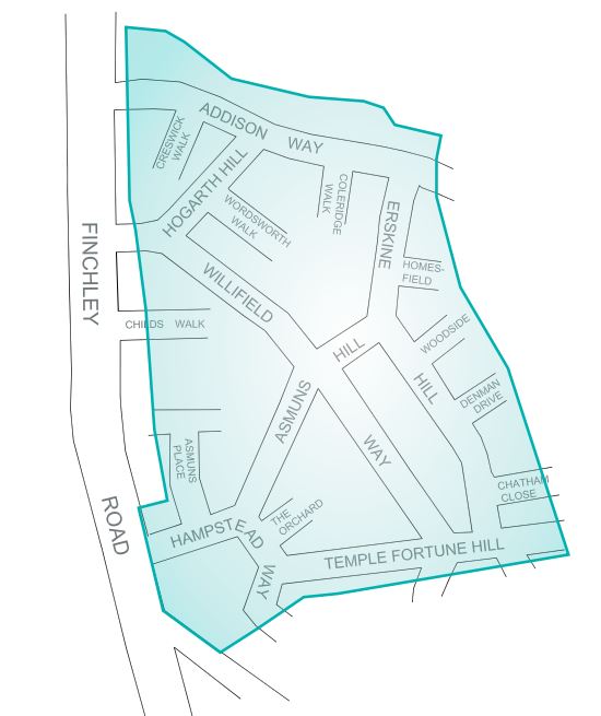 1/ THREAD: Hampstead Garden Suburb wasn't municipal and its 'Artisan's Quarter' ended up being not very artisanal but the Suburb was an inspiring and influential exercise in planning and housing provision. A contemporary map and 1913 plan illustrate its layout.
