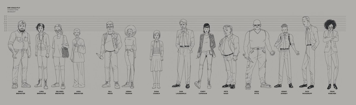 martinmorazzo's tweet photo. Going through some folders I've found these files! Approved characters designs for She Could Fly! Such a great cast!!! #shecouldfly https://t.co/Cc6VCluXtw