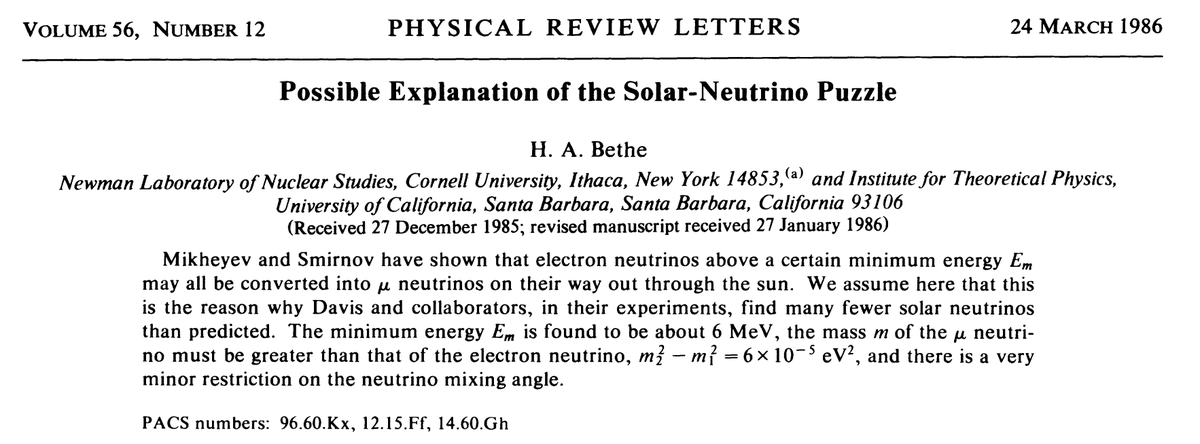 In the 1970s, Bethe started another career in astrophysics, working out solar neutrino production and supernovae explosions with his collaborator Gerry Brown. His colleagues say they know nobody in 20th century physics who has done work of such caliber in their 80s and 90s.