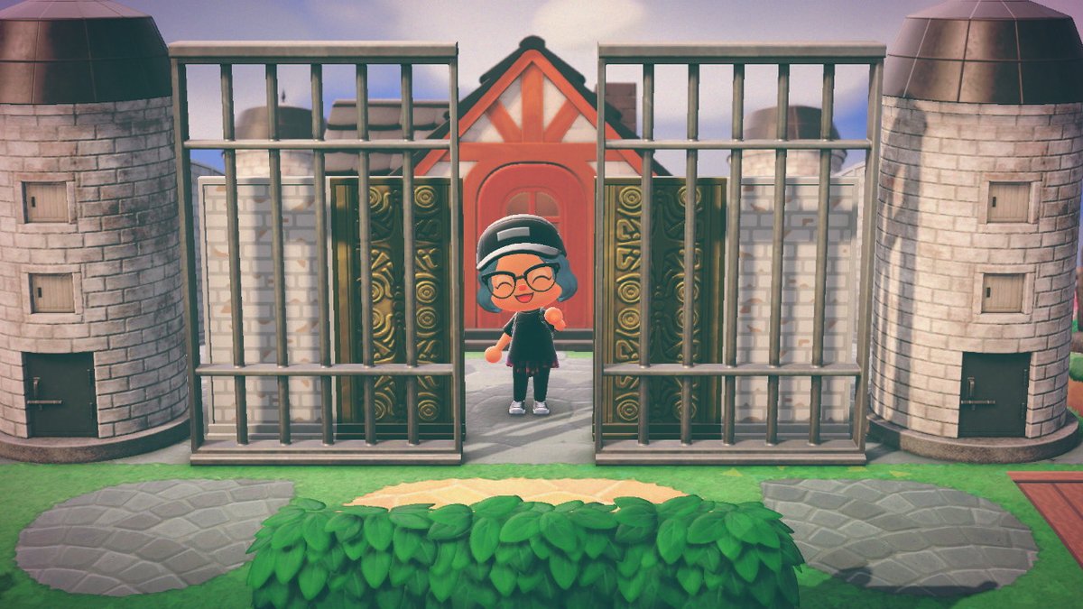 Animal Crossing Castle Wall Design To Decoration