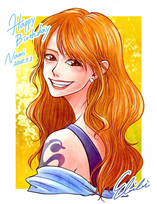 ナミ誕生祭のtwitterイラスト検索結果