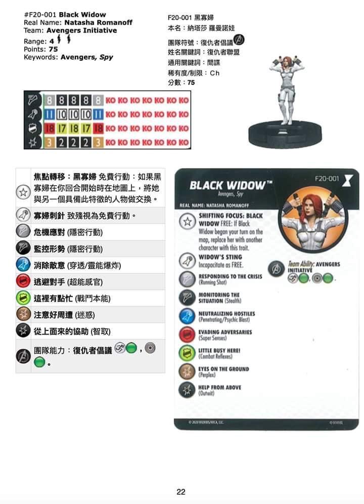 FCBD Black Widow preview! #heroclix #blackwidow #avengers
