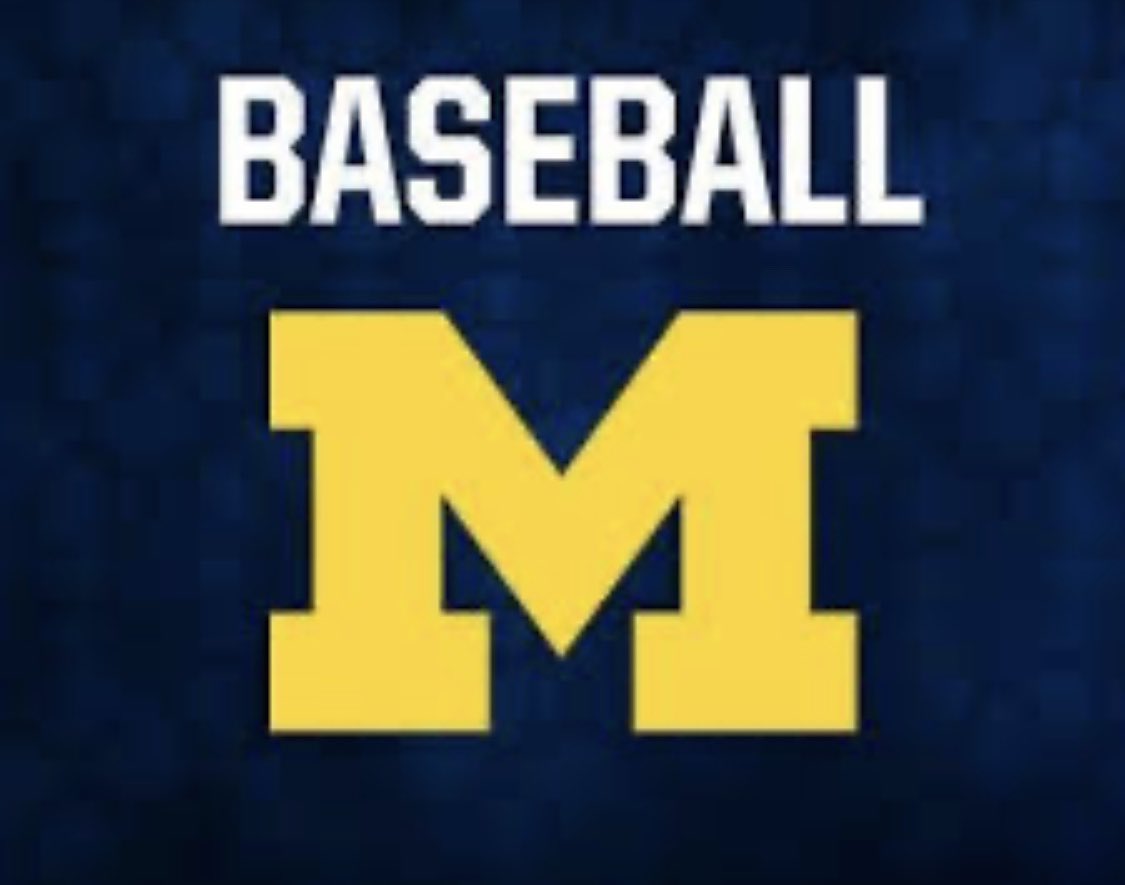 codyhultink's tweet image. I would like to thank God, my family, friends, and coaches for helping me get to where I am today. With that being said, I am proud to announce that I have committed to the University of Michigan to further my baseball and academic career!! @nischnab @ErikBakich @umichbaseball