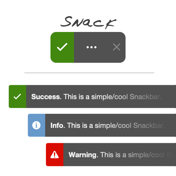 We improved Snackbar - our first <a href="/ClarisOfficial/">Claris, an Apple company</a> FileMaker 19 Add-on to make user notifications a breeze thanks to <a href="/JLBmagic/">jb</a> for his presentation and article here: geistinteractive.com/2020/06/02/fil…