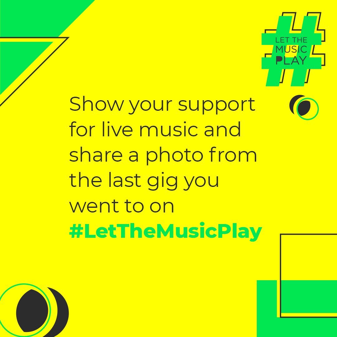 The live music industry is paralysed and needs proper support to return when restrictions are eased. It’s not just about the bands &amp; musicians but also the venues we love &amp; the livelihoods of so many others. it brings joy to millions. Support the campaign and #LetTheMusicPlay