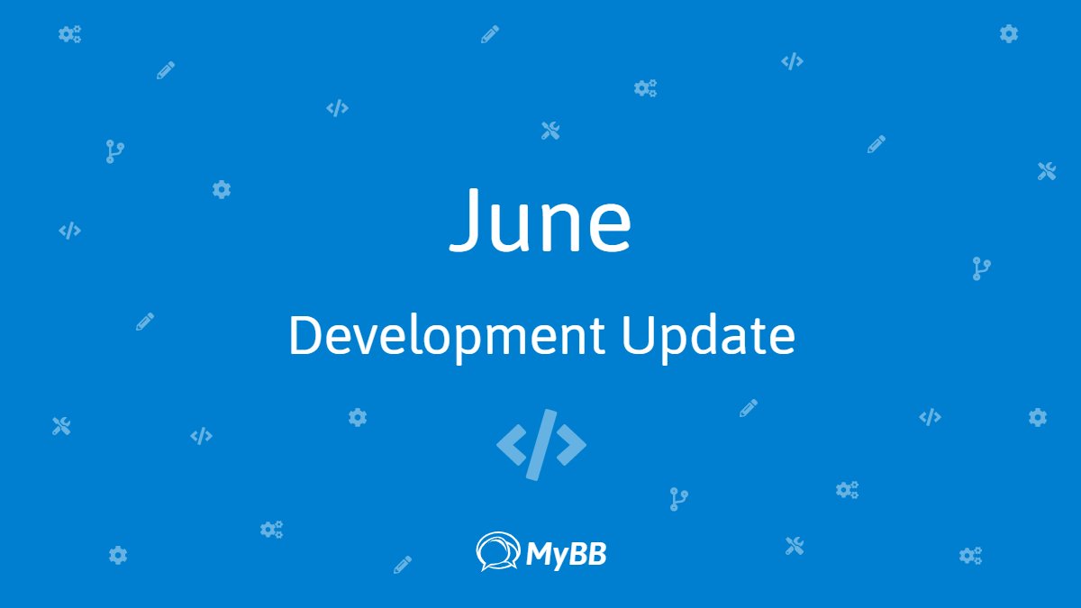 MyBB's tweet image. We have published our first monthly Development Progress Update. With many more to come.

See our progress in June ️on our Community Forums community.mybb.com/thread-228426.…