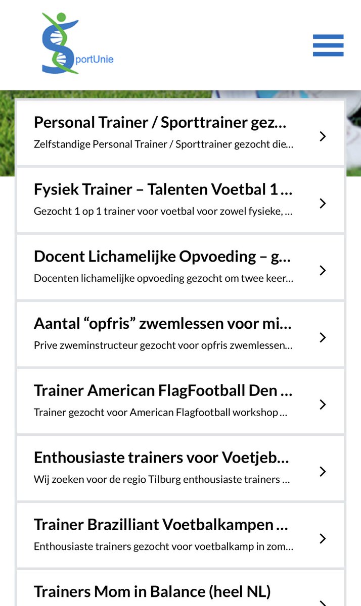 SportUnie | Talentpool & Community tweet media