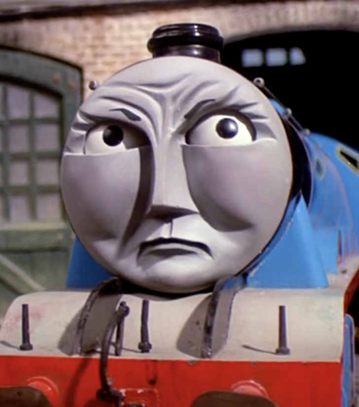 Question for y'all... favourite face mask? 
I personally think Gordon's angry face mask is the best face mask in the entire show.
