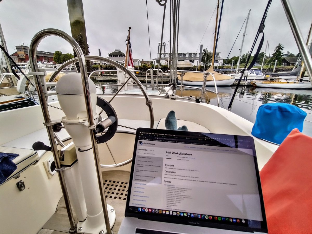 sqlagentman's tweet image. Greetings from this year&apos;s #SQLCruise.