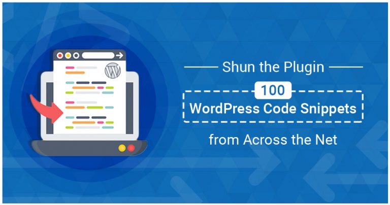 KrishaWeb's tweet image. Find the perfect snippet to achieve your purpose without the need to sift through the plug-ins, testing each to determine its compatibility to your site.

Here check 100 WordPress Code Snippets from Across the Net: bit.ly/31y9tWN

#WordPressCode #SnippetsCode #KrishaWeb