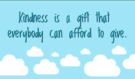 childrensociety's tweet photo. You will never regret being kind to people. It's a gift that everybody can afford to give💙

#ThursdayThoughts https://t.co/GSRR5xPdd9
