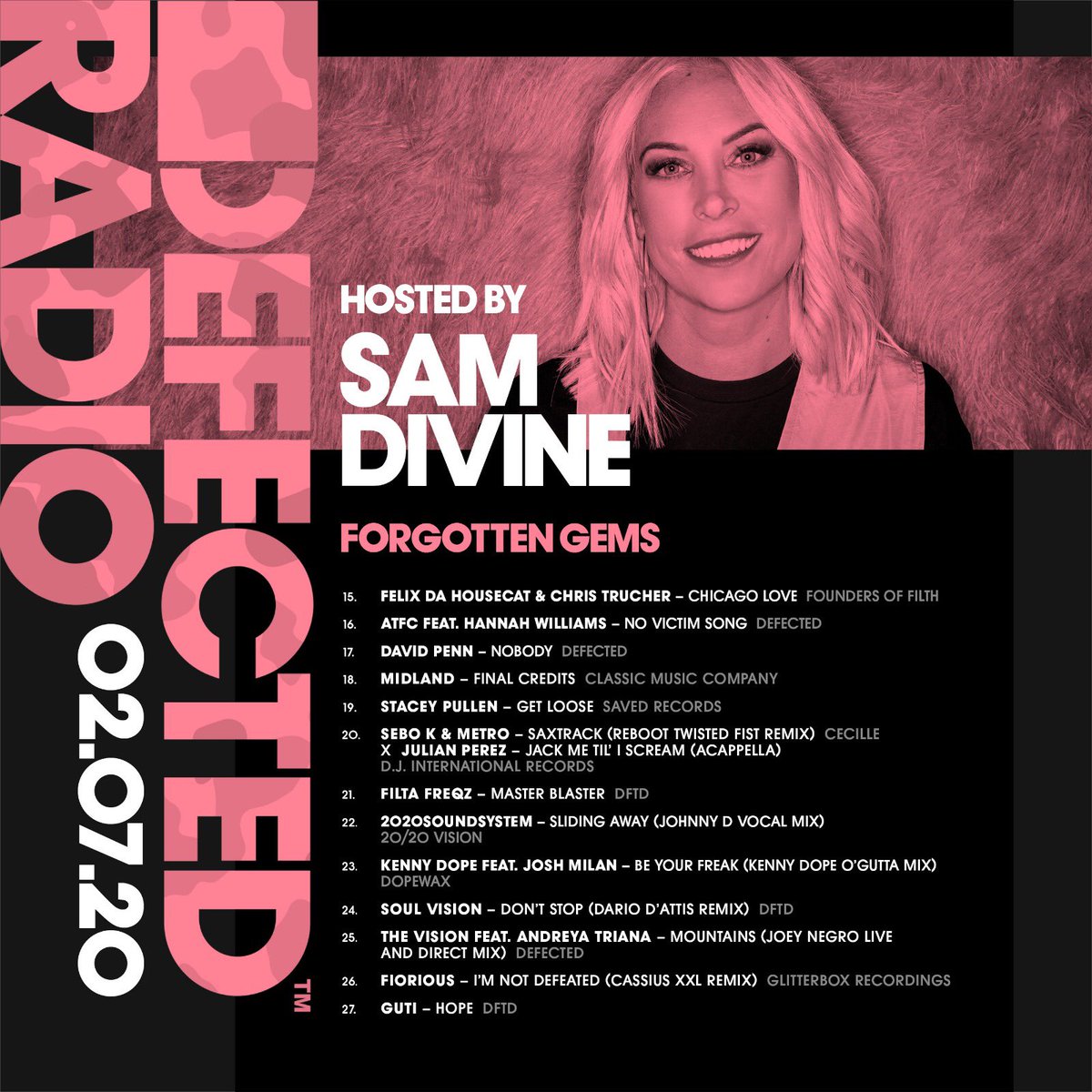 It’s that time again! 🎙🎵 And we are doing things a little different this week with a special ‘Forgotten Gems’ <a href="/DefectedRecords/">Defected Records</a> Radio Show! 💎😍💎 Lock in here for the ultimate #TBT show ➡️ defectedradio.lnk.to/Shows 📻