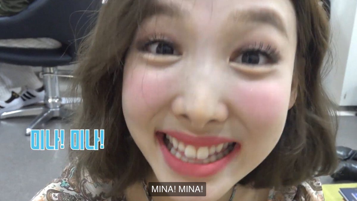 Nayeon chose her, she said it three times even ;-; mina wasn’t even in the choices, i feel like crying