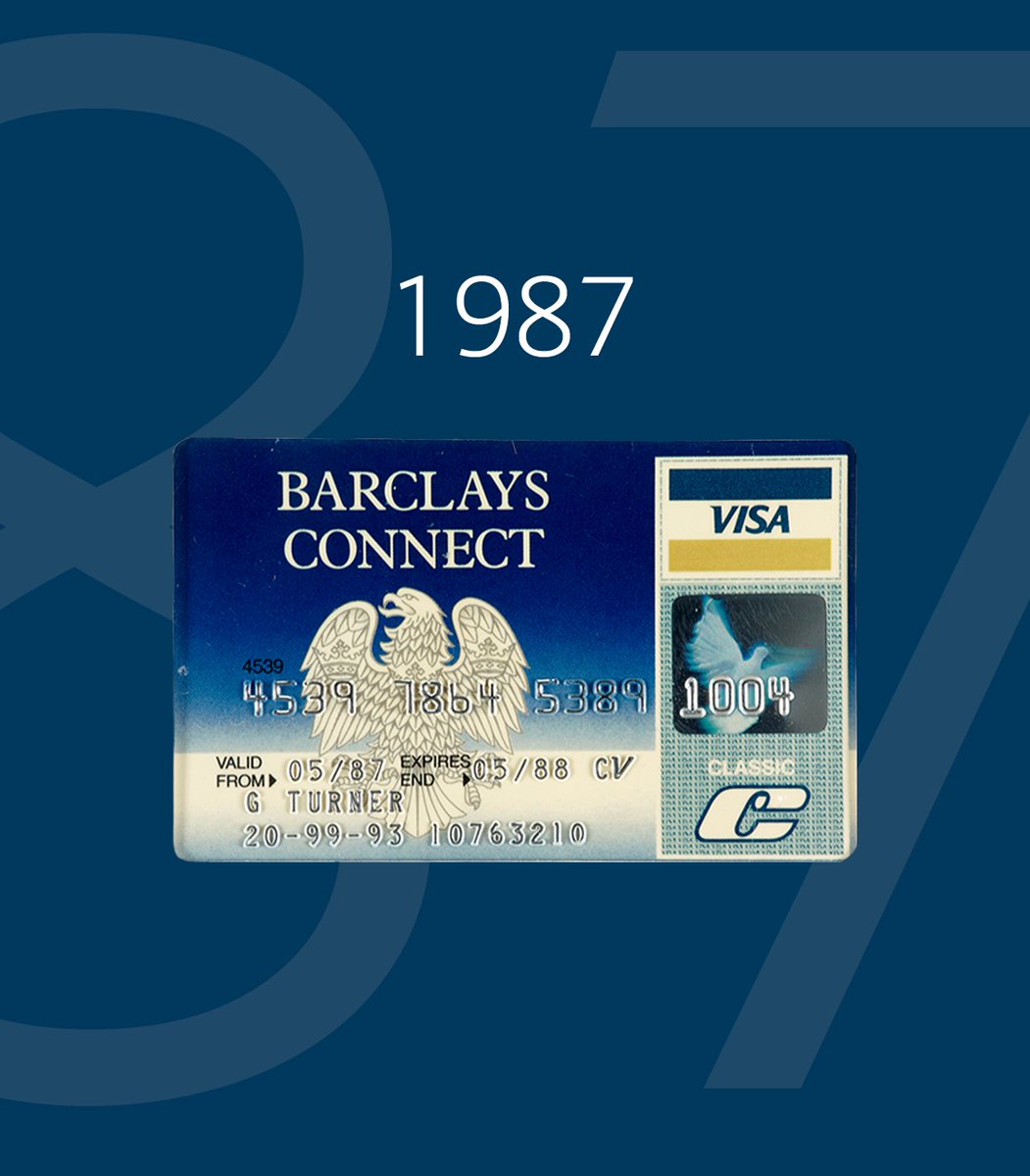 Barclays Bank Sur Twitter Throwbackthursday In 1987 We Launched Barclays Connect The Uk S First Debit Card Nine Months Later We Had Issued Our One Millionth Card Learn More About This