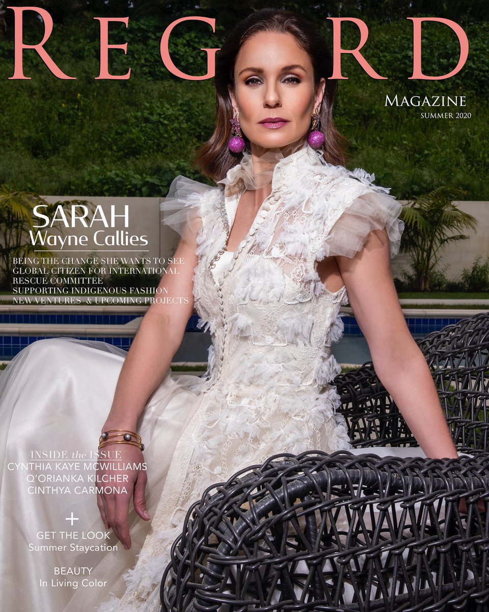 Cover girl <a href="/SarahWCallies/">$MORTY on Solana</a> for our Summer 2020 issue! Sarah is not just an actress she’s an advocate for social change and equality. A true global citizen, especially with the work she does with <a href="/RESCUEorg/">IRC - International Rescue Committee</a> 
RegardMag.com to see more! #sarahwaynecallies #RegardingSarah