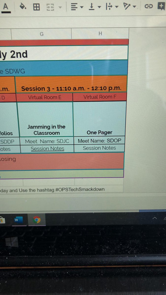 2 days of PD was NOTHING BUT FUN! I am so excited to use the new tools I learned in Smackdown! Awesome job by ALL! #OPSTechSmackdown <a href="/MsPhippste/">Tera Phipps</a>  <a href="/justomitch/">Omar Mitchell</a> <a href="/haleehan/">Naheelah Irving</a>