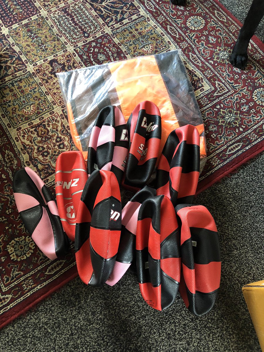 We’ve bought some basketball to give to our regular players so they can keep practising during lockdown 🏀🏳️‍🌈 (Ft. A very intrigued Labrador’s foot) 

We still aren’t sure when we will be able to get back to practise but we will keep everyone updated as soon as we have info!