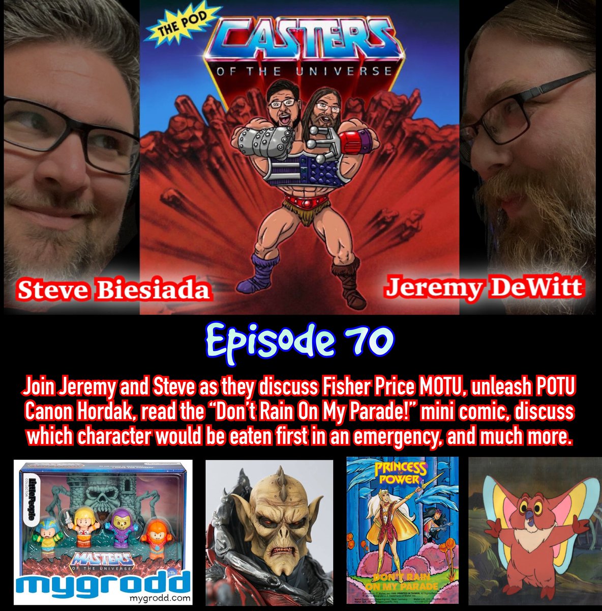 ThePOTUniverse's tweet photo. https://t.co/LrqOOHPZ5u #MOTU #podcast #heman #mastersoftheuniverse #thepodcastersoftheuniverse #potu #podcasting #skeletor #hordak #shera #princessofpower #hemanandthemastersoftheuniverse #80s #80stoys #actionfigureaddicts https://t.co/Uud4YPueZ6
