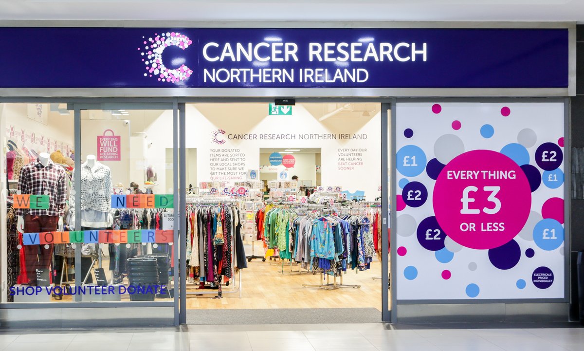 From Monday, our shops in Northern Ireland and our superstores in Scotland reopen and we know they're looking forward to seeing you again. More info: cruk.org/shops
