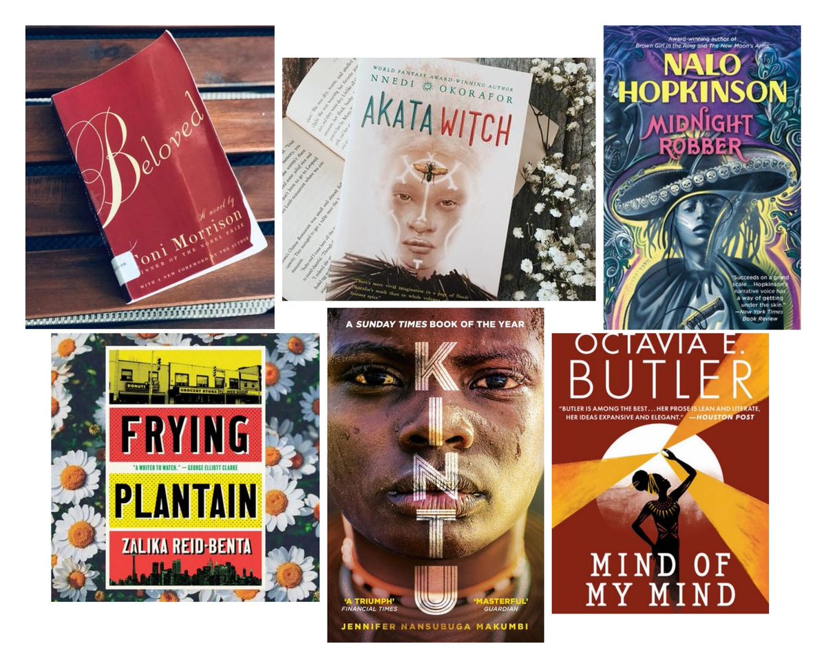 miw_sheri's tweet photo. #2020 reading list 🤓
#beloved #tonimorrison
#akatawitch #nnediokorafor
#midnightrobber #nalohopkinson
#fryingplantain #zalikareidbenta
#kintu #jennifernansubuga
#mindofmymind #octaviaebutler #booknerd #blackgirlnerd
#blackwriters #womenwriters https://t.co/kd291U0ev4