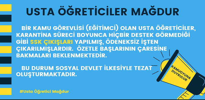 omerklc4201's tweet photo. #ustaogreticilereadalet 
@tcmeb @ziyaselcuk @FOXhaber 
LÜTFEN DUYURUN... https://t.co/YqrBOdNOm7