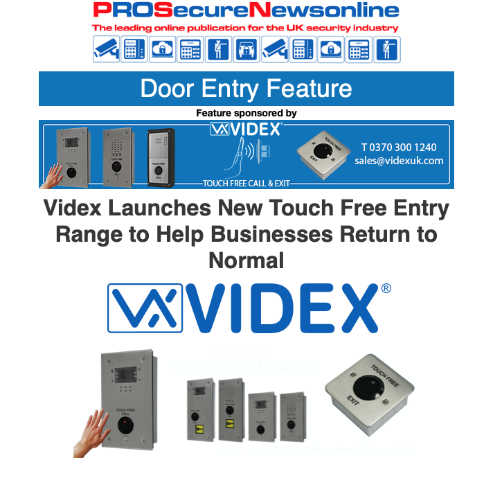 prosecurenews's tweet photo. Latest Door Entry feature from @prosecurenews sponsored by @VidexSecurity with articles from #VidexUK @NortechControl @SaltoSystems #Security #DoorEntry #Covid19 #TouchlessAccess #Videxsecurity #saltosystems #NortechControl ... https://t.co/UW1baHOR3J https://t.co/z5bGiGykZ5