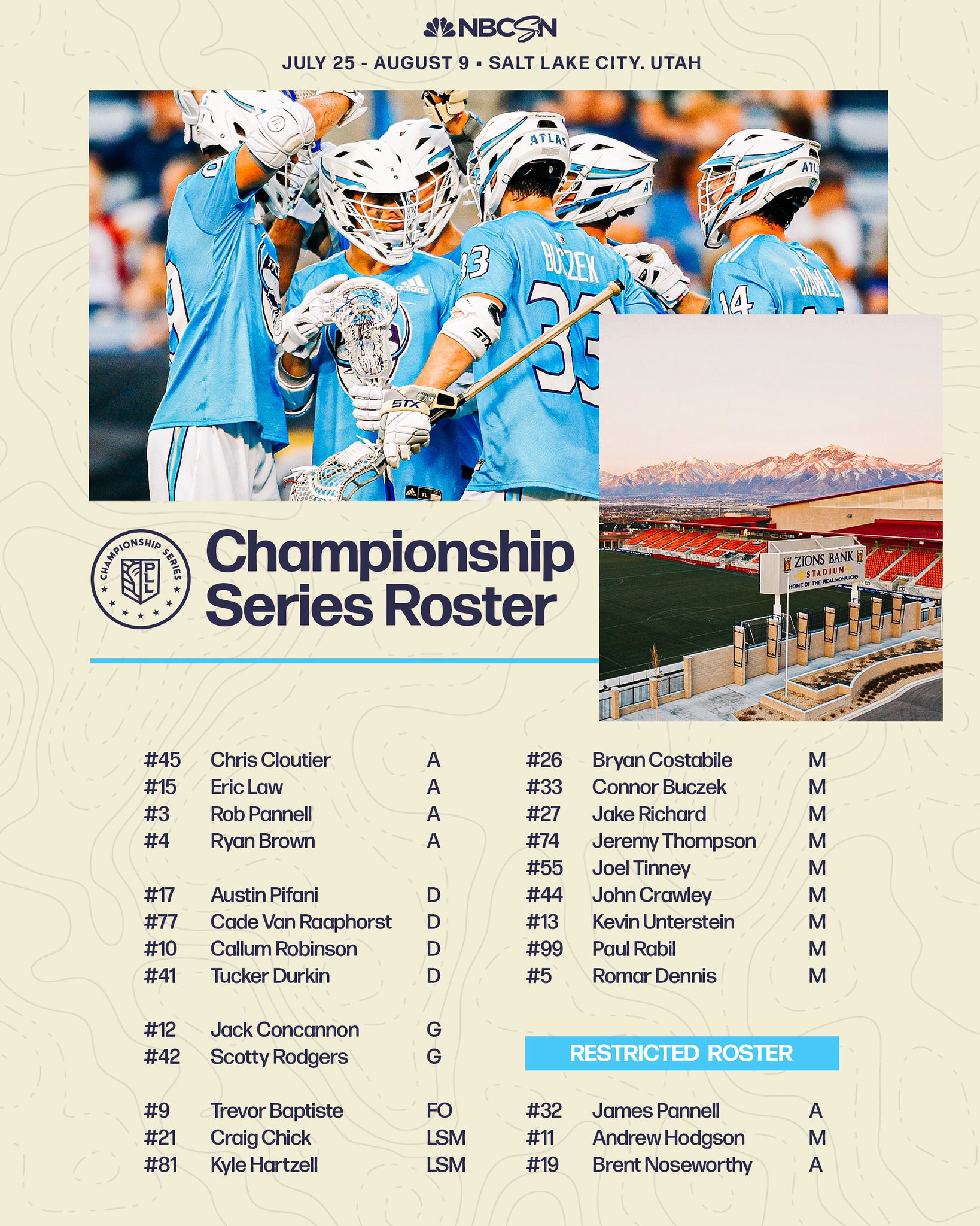 Atlas Lacrosse Club on Twitter "The Bulls we’re taking to Utah 🤘🐂
