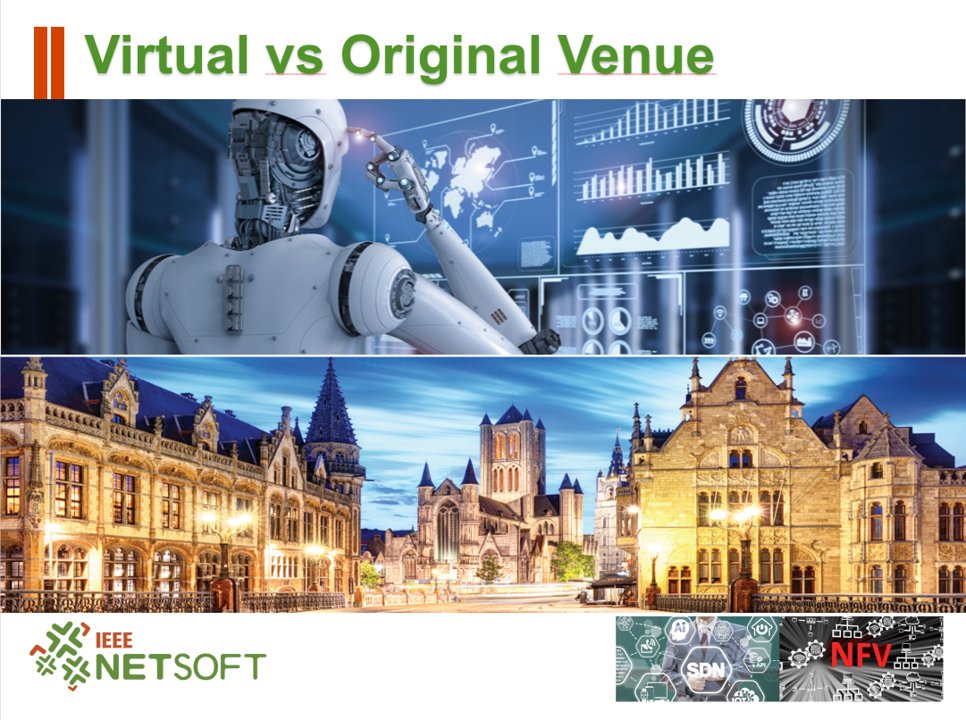 Many thanks to the 400 participants <a href="/NetSoft2020/">NetSoft2020</a> normally in Gent, Belgium, <a href="/ugent_fea/">Faculty of Engineering and Architecture UGent</a> <a href="/IDLabResearch/">IDLab</a> <a href="/imec_int/">imec</a> but now fully online. Special thanks to the presenters, authors, reviewers, co-organizers and patrons! <a href="/ComSoc/">IEEE ComSoc</a> <a href="/IEEEorg/">IEEE</a>