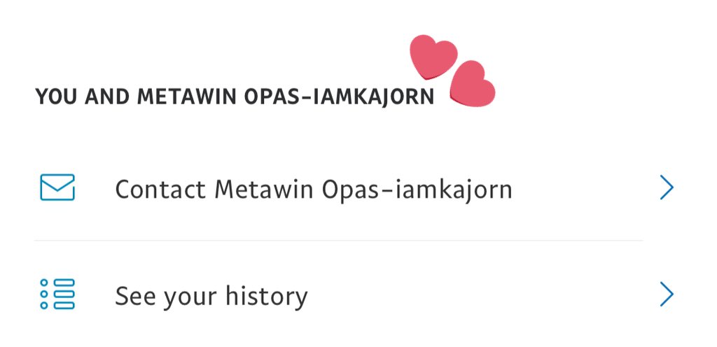 runwena's tweet photo. Best part on paying thru Paypal for @velencebkk is that you get to see this β> βYou and Metawin Opas-Iamkajornβ π yun hindi nman dapat pero kinilig ka! HAHAHA! HUI! π€£π isa pa, mei history tayo @winmetawin ?! βsee your historyβ sabi eh... #yawkona hahaha #velence #winmetawin https://t.co/hhQIKfE1Eo