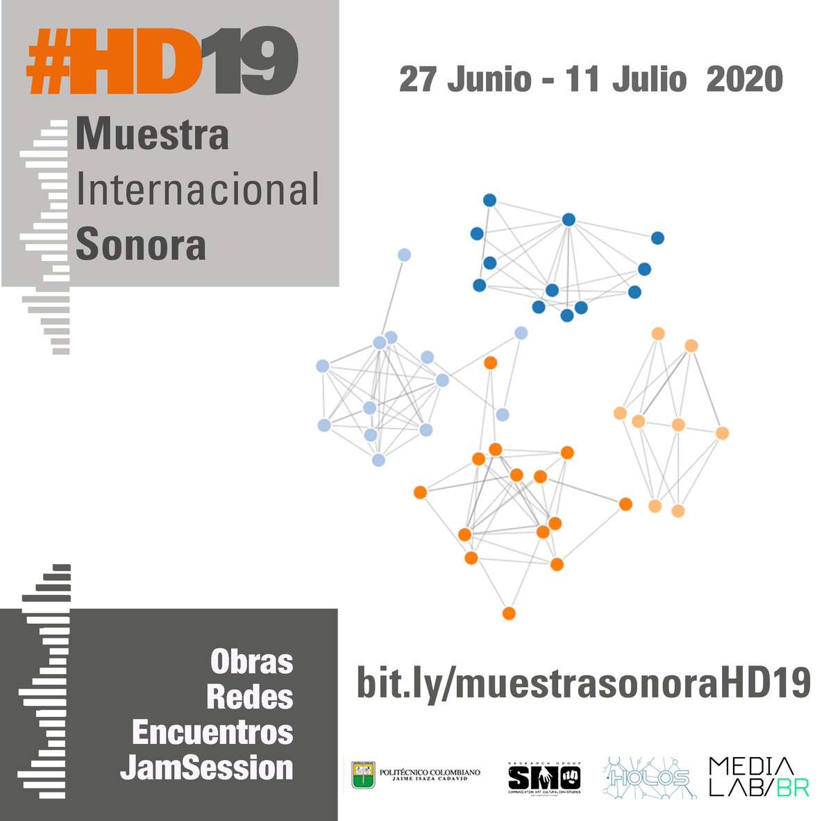 sacosta809's tweet photo. Obras Sonoras en la Exhibición de la Muestra Internacional Sonora #HD19 

Invita Grupo de Investigación SMO

https://t.co/ygylIDAOmj

#art #sound #sonidos #obras #artesonoro https://t.co/QlJS7mR5lP