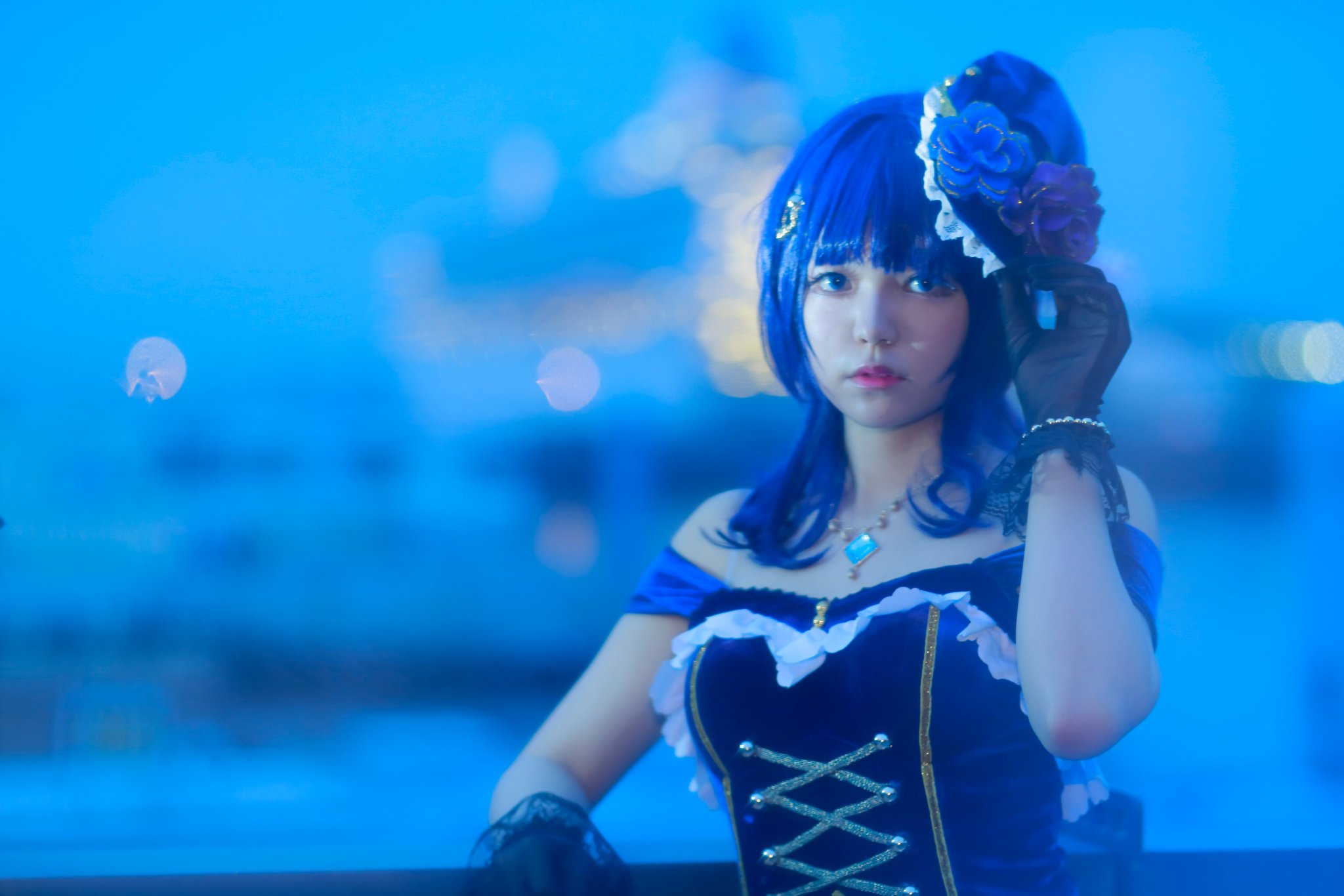 Eternal Light/朝香果林/コスプレ 果林ちゃんと待ち合わせ！ photo @kiratanuki #朝香果林 #果林