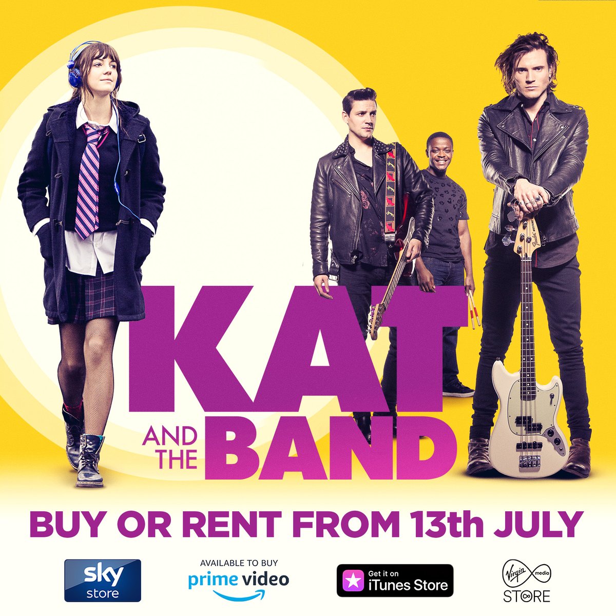 Great news for <a href="/mcflymusic/">mcfly</a> fans today, which seems like a good time to let you know that you can see <a href="/DougiePoynter/">Dougie Poynter</a> star along side Ella Hunt in KAT AND THE BAND, released on Monday 13th July!