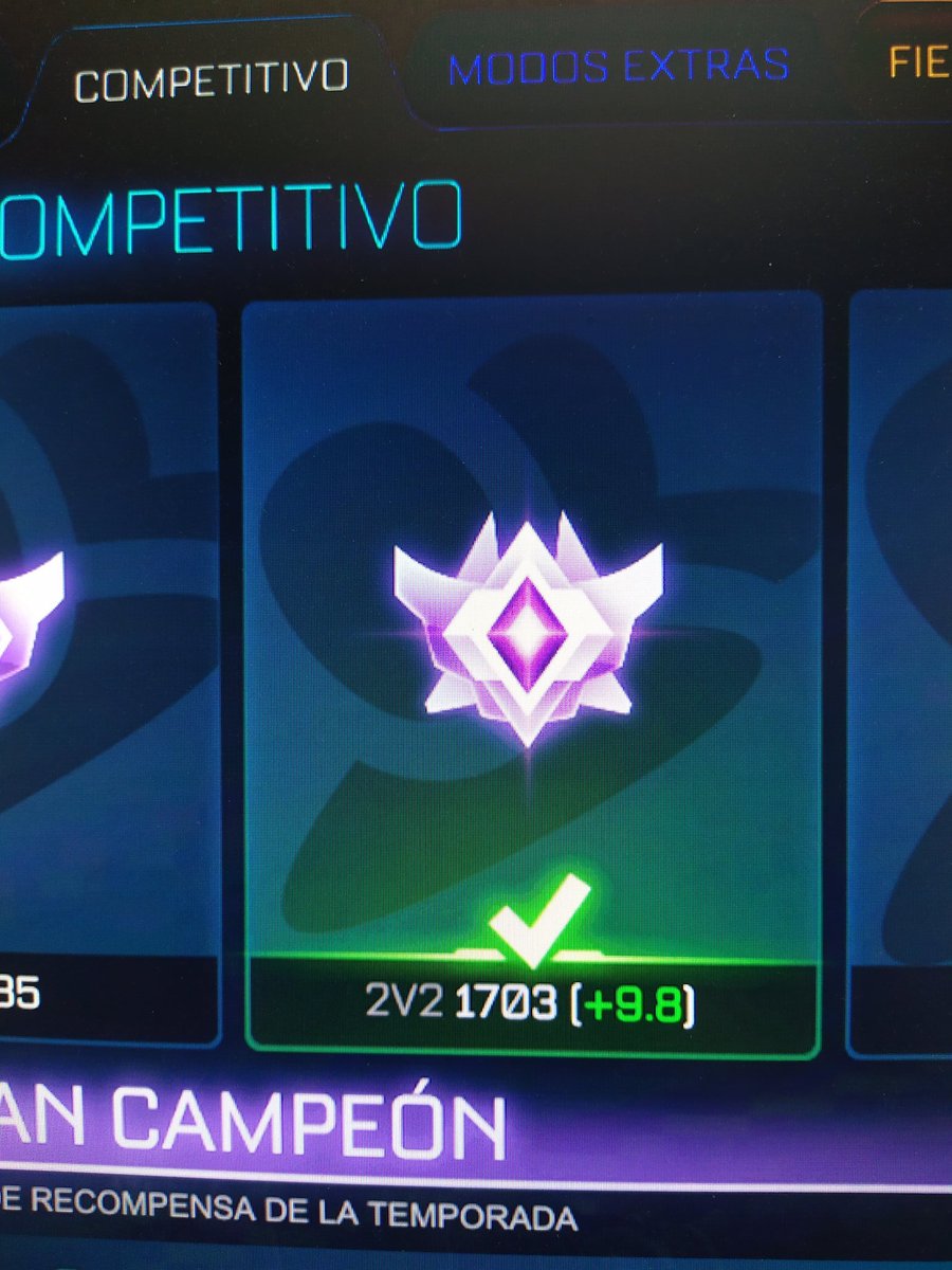 Pablojf941's tweet photo. Tras muchas horas de juego consigo superar los 1700 puntos en Rocket League, la verdad que es una gozada. #RocketLeague #GC #2s' https://t.co/lLhPUsuezL
