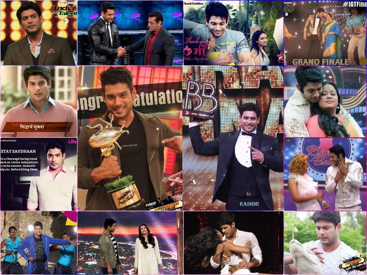 The king of reality shows ;) Two wins in form of KKK7 and BB13!!The perfection in hosting Savdhaan India and IGT.The charmer of JDJ6!Gracing with his appearance, Comedy circus, ThankYouMaa and CNWK!! #SidharthShukla  @sidharth_shukla