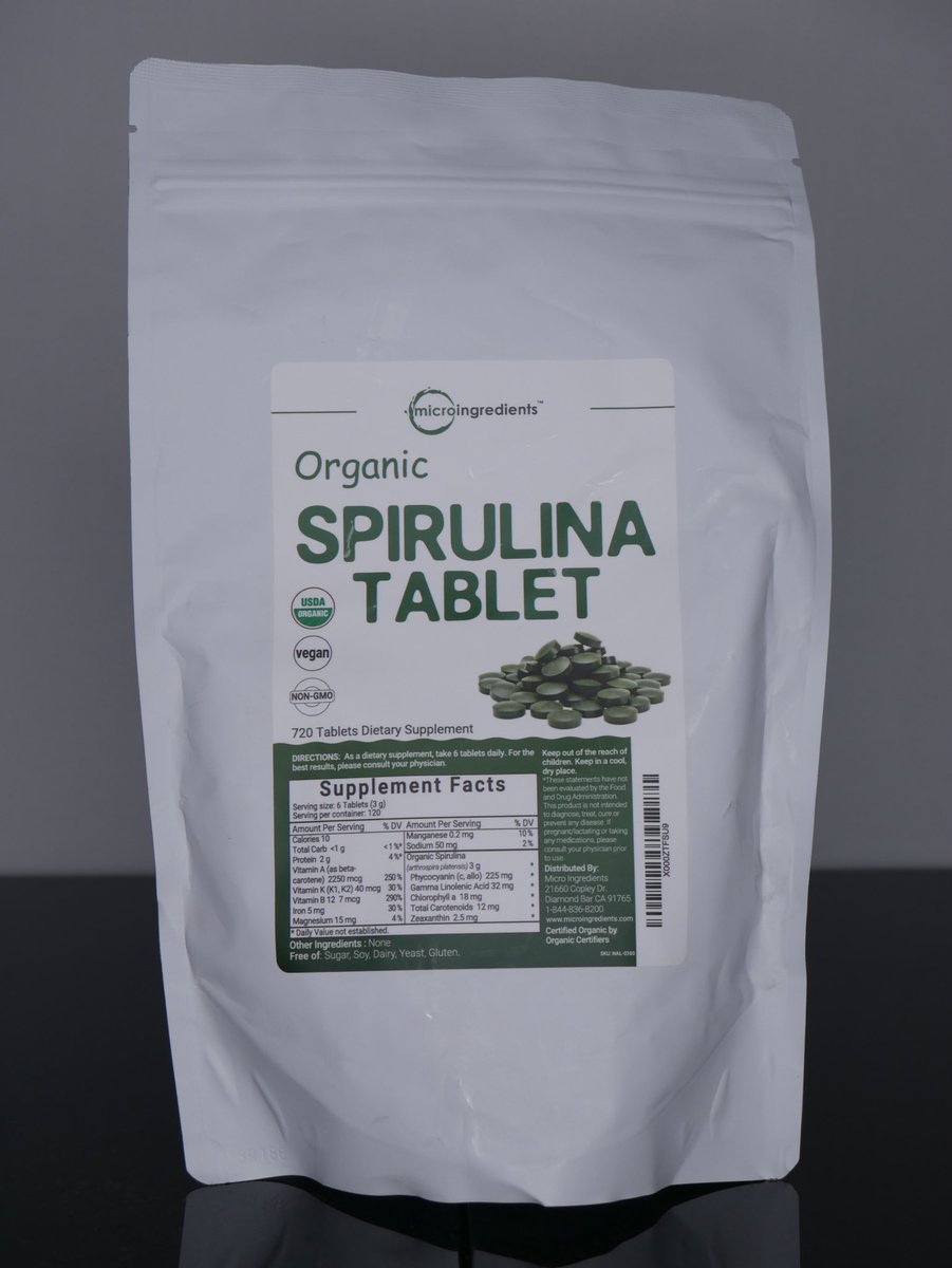 FormationHB's tweet photo. #Spirulina is hands down one of the best #superfoods on the market for protecting your #immunesystem against #viruses and #infections like the #flu and #coronavirus/es! Get some Microingredients Spirulina tablets and NOW Spirulina powder. Click the link in our bio for more info! https://t.co/xVpfJESOtQ