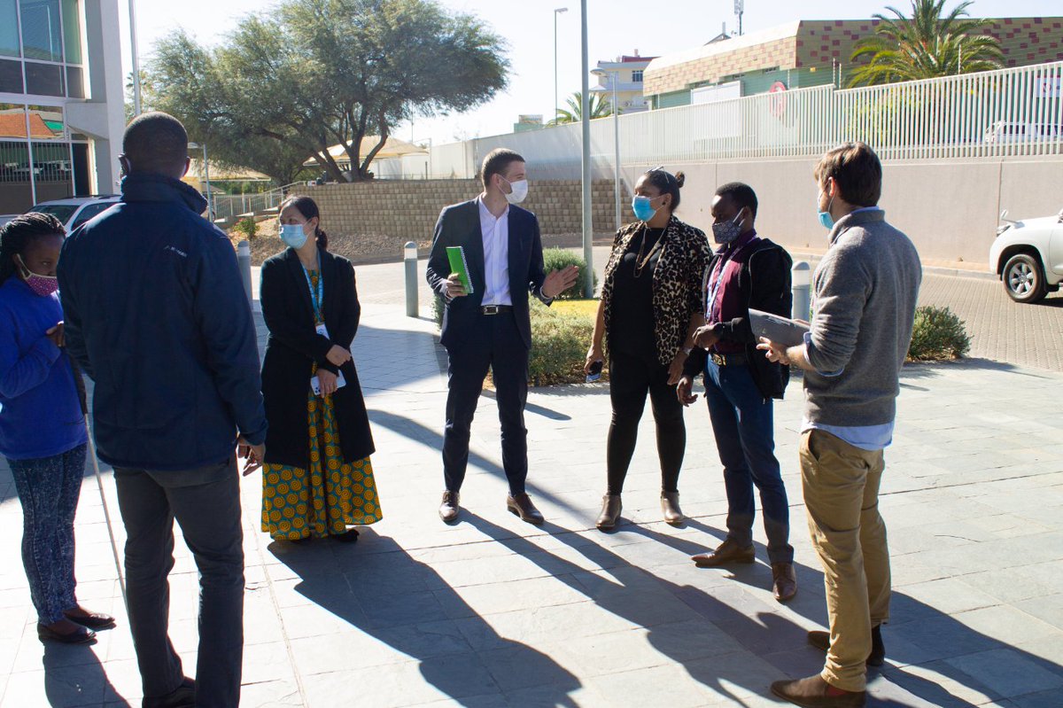 UNDPNamibia's tweet photo. Exploration in the Namibia @UNDPAccLabs with local partner AfriDrones to explore ideas and ways of transporting medical supplies with #drones to regions that are currently under lock-down in Namibia.
#NamAccLab @YrikaVanessa https://t.co/WzCdE7OfiR