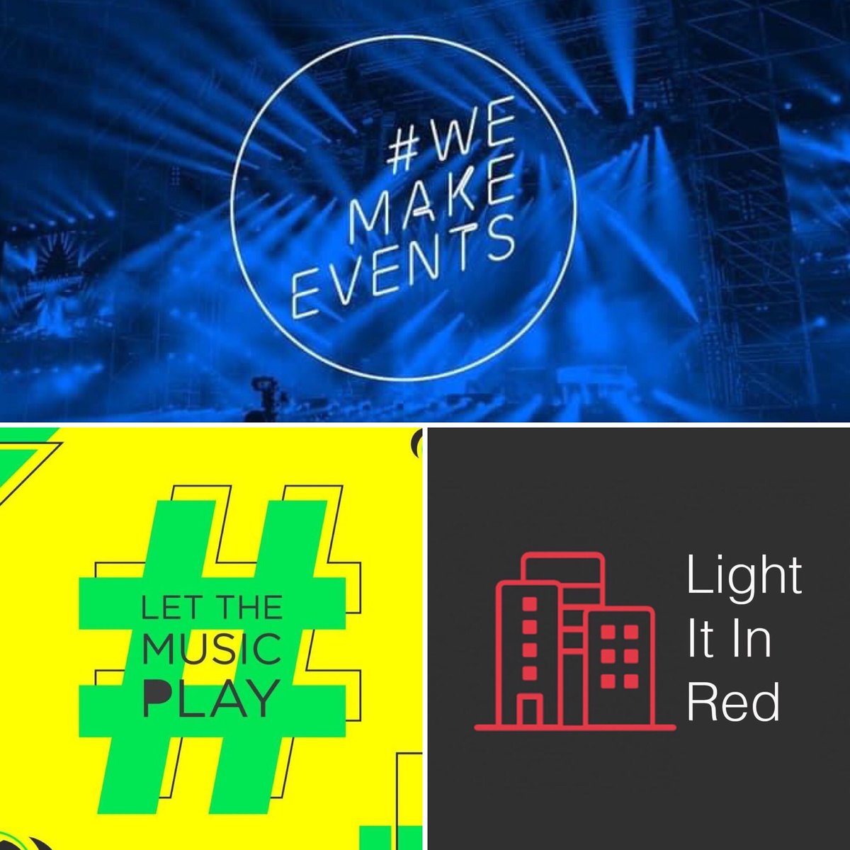 FTFWorldEvents's tweet image. #wemakeevents #letthemusicplay #lightitinred
