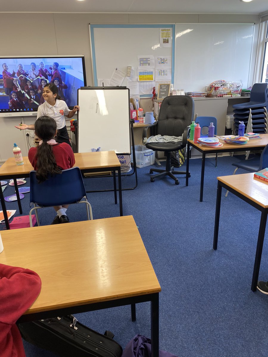 Brilliant day seeing my Year 3 girls today! From multiple games of Pictionary to creating our own ‘dots’ from one of our favourite books The Dot. Will miss them so much but know they will carry on shining⭐️ #education https://t.co/3F2sY6wgX5