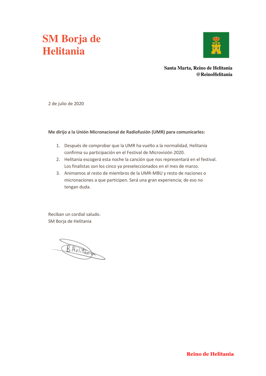 ReinoHelitania's tweet photo. Helitania escogerá esta noche al representante de Microvisión 2020. https://t.co/2QPBkjpX1v