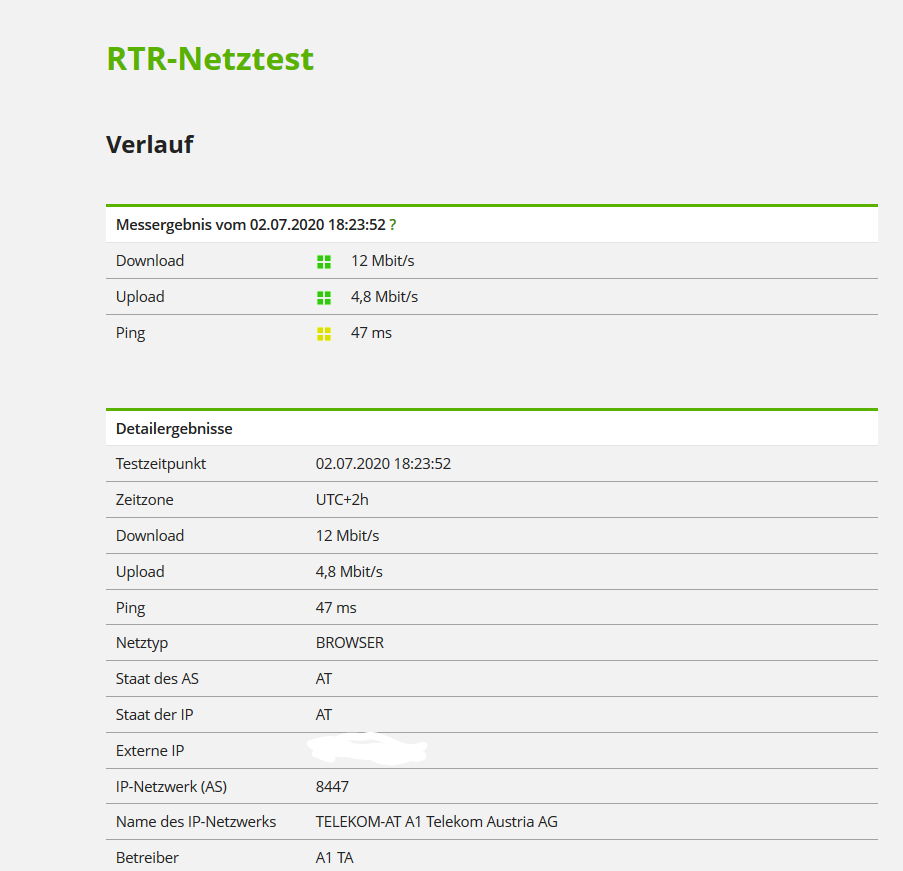 Willkommen im 21 Jahrhundert <a href="/A1Telekom/">A1</a> "Breitband Internet" :(