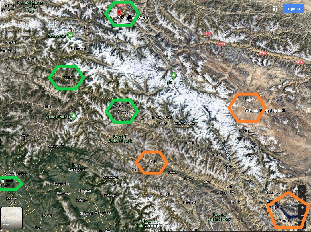 7) Chinese fear that if India takes over Gilgit & Baltistan in future, they would not only lose the CPEC but also the military airbase support in Skardu. Sindhu meets Shyok there.Vital for Pak & China for their illegal hold of Indian territories of Shaksgam, Gilgit & Baltistan.