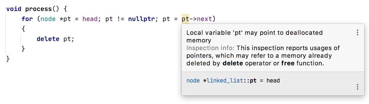 clion_ide's tweet image. A new CLion 2020.2 EAP build is now available for download! It brings remote mode enhancements and dangling pointer analysis. Check out the details and download the build:  blog.jetbrains.com/clion/2020/07/… #cpp #cplusplus