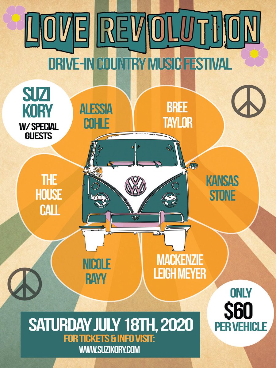 .<a href="/suzikory/">Suzi Kory</a> is bringing #LoveRevolution featuring performances by Suzi, <a href="/alessiacmusic/">Alessia Cohle</a>, @BreeTaylor, <a href="/Kansas_Stone/">KS</a>, @divebar_diva, @NRayy &amp; more!

Tickets on-sale tomorrow at 8am! See below for full details! #WeLoveLive #LoveRevolutionFest 
soundcheckentertainment.ca/suzi-kory-brin…