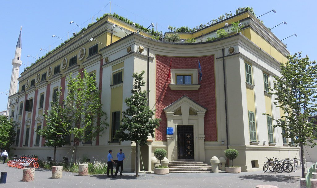 1/ Capital City Halls of Continental Europe.Tirana City Hall, Albania