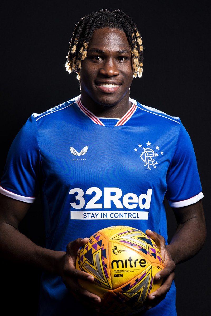CalvinBassey's tweet photo. Officially a Ger can’t wait for the journey 🔴⚪️🔵❤️ #withGodanythingispossible 🙏 New Chapter @RangersFC https://t.co/i2xd07twhE