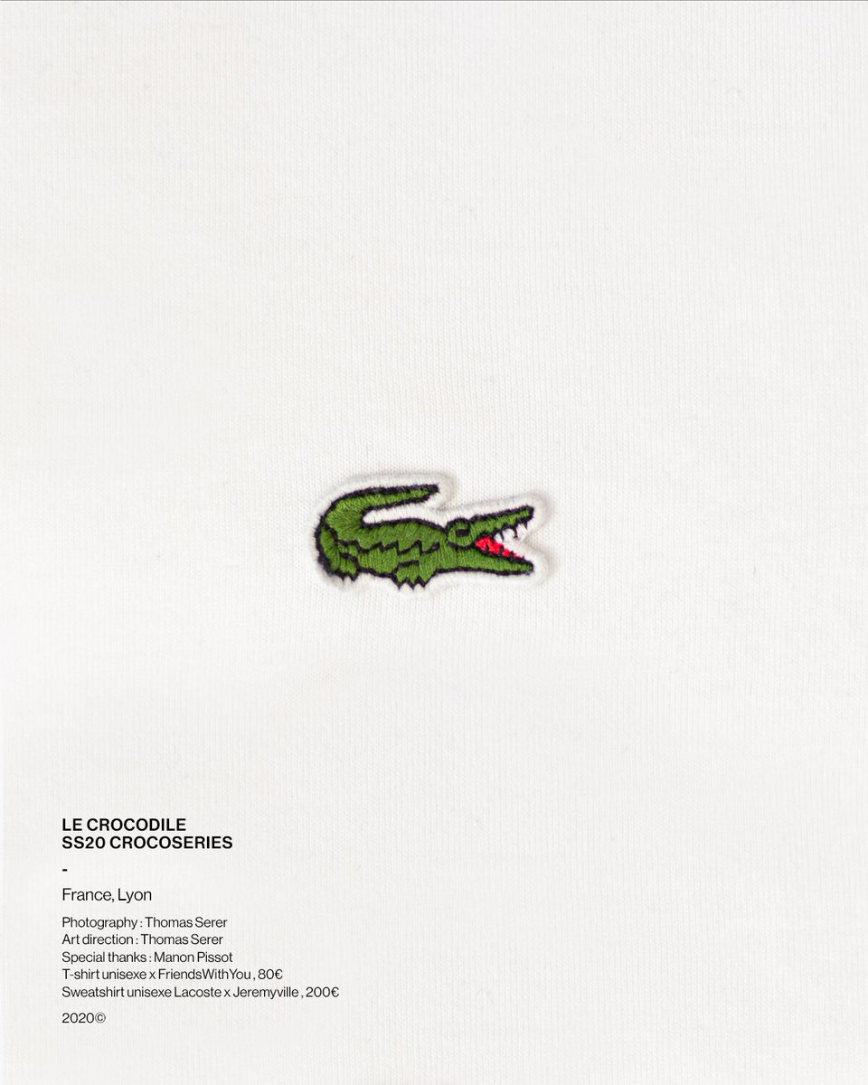 Bon après  @Nike , c’est autour de  @Lacoste Trop content de collaborer avec une marque aussi emblématique Je vous post quelques photos ici Le post complet est ici :  https://www.instagram.com/p/CCJoWTipYII/?igshid=1rfwfvhs7qu1