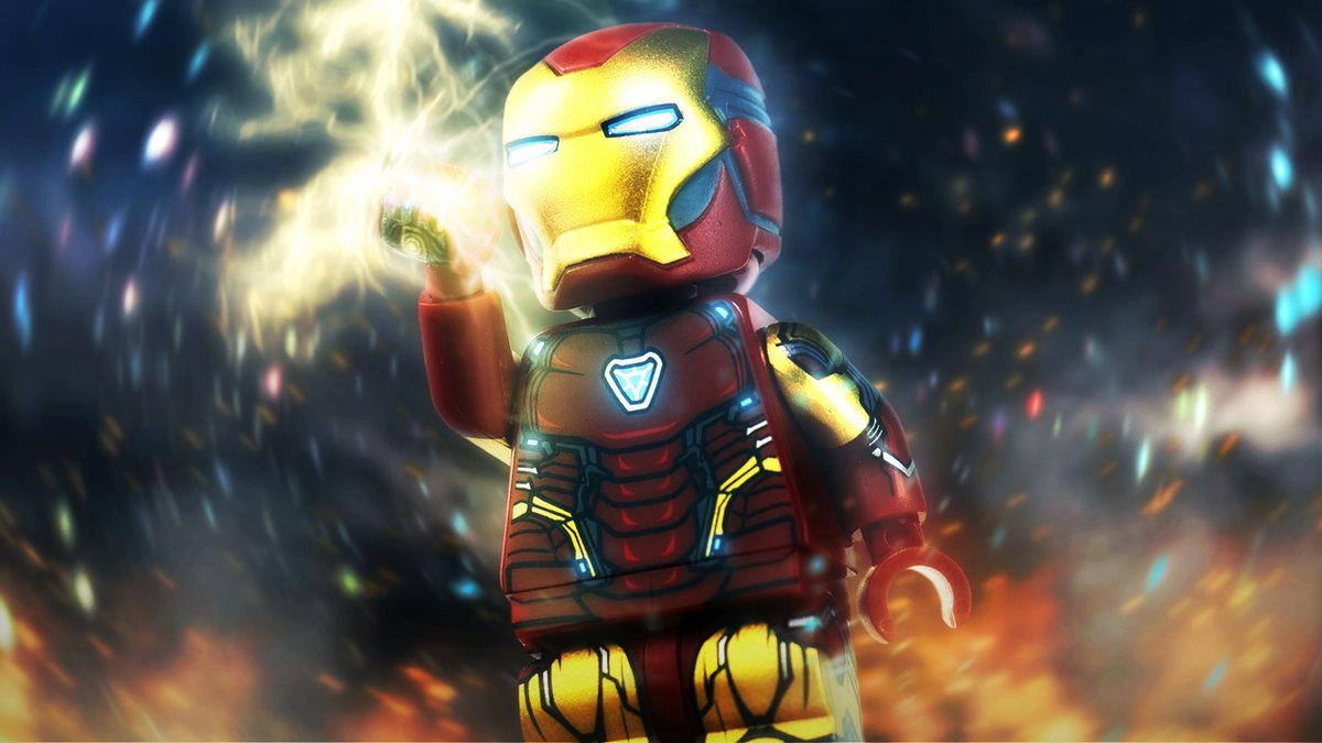 lego iron man mark 85 custom