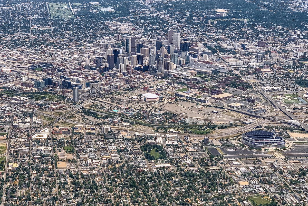 Denver #denver #colorado #downtown #metro #city #urban #aerialphotography #highinthesky #officeview #intheclouds #helilife #helicopter #abovethecity