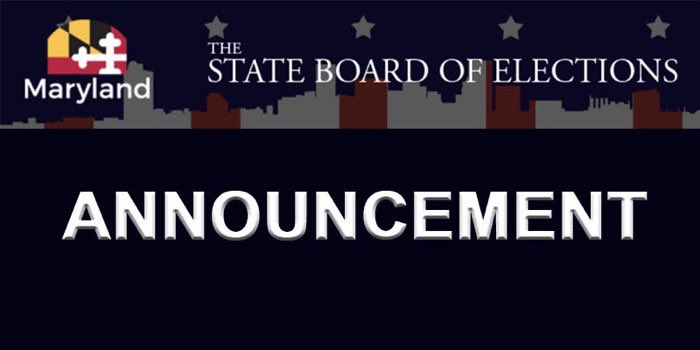 Maryland Elections tweet media