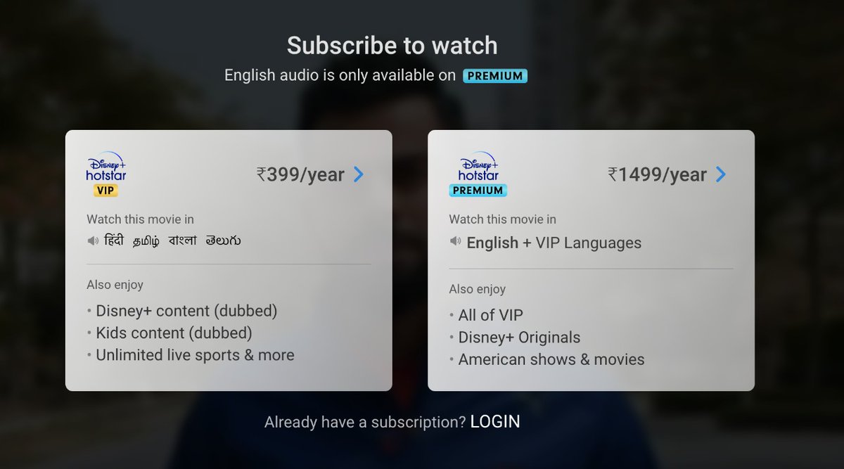 9/n Now the bundle is bound to bring in a lot of new users & at an affordable price-point, you're also going to get a lot of Hindi/vernacular content + unlimited Live Sports for the whole year.Meaning: Enough incentive for new users to join & keep watching.